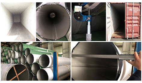 Turkey TP304L stainless steel pipe export